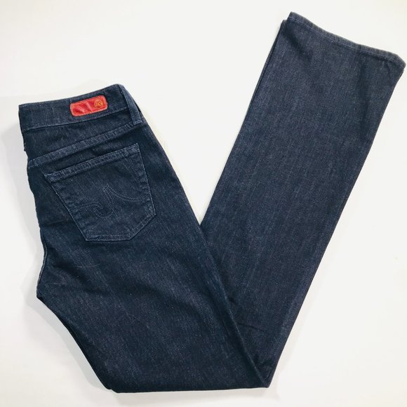 AG Adriano Goldschmied The Jessie Curvy Boot Fit Blue Jeans Women's Size 27R - Picture 4 of 11
